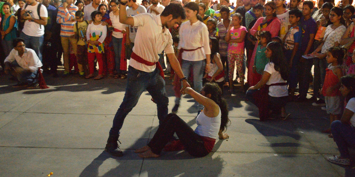 "Illustration of people representing family violence victims and religious workers navigating immigration options."