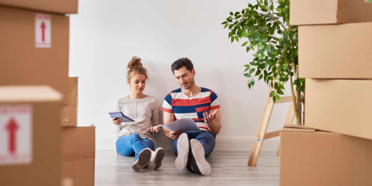 Image of a professional working on a visa application for business relocation.